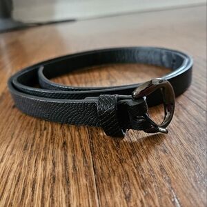 Fauz leather snakeskin belt